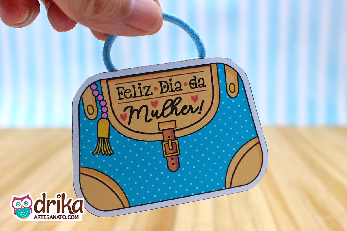Lembrancinha de Dia da Mulher: Bolsinha Porta Xuxinha