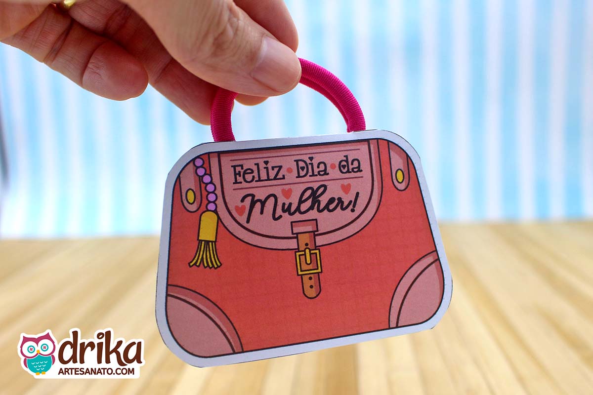 Lembrancinha de Dia da Mulher: Bolsinha Porta Xuxinha