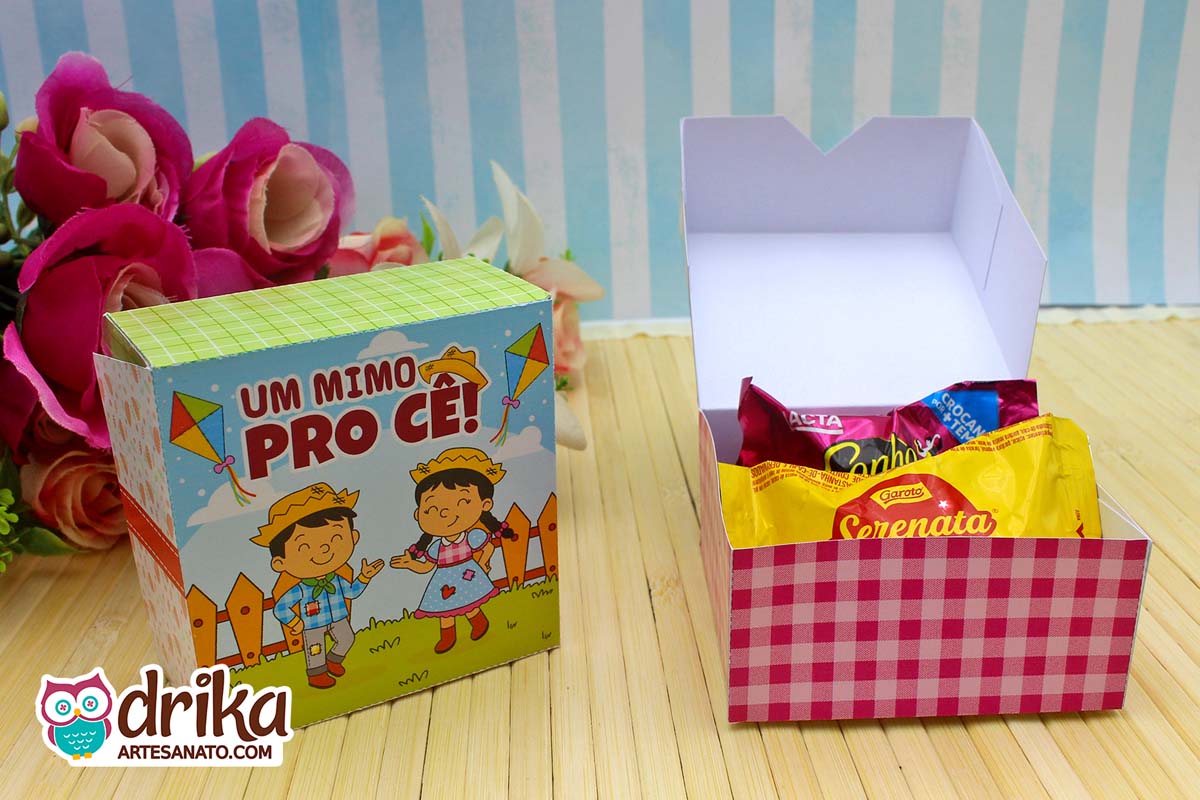 Caixa Versátil Porta Bombom: 5 Modelos