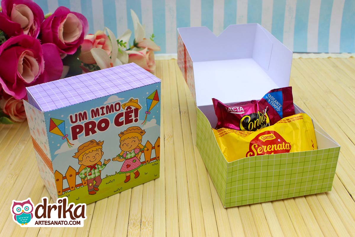 Caixa Versátil Porta Bombom: 5 Modelos
