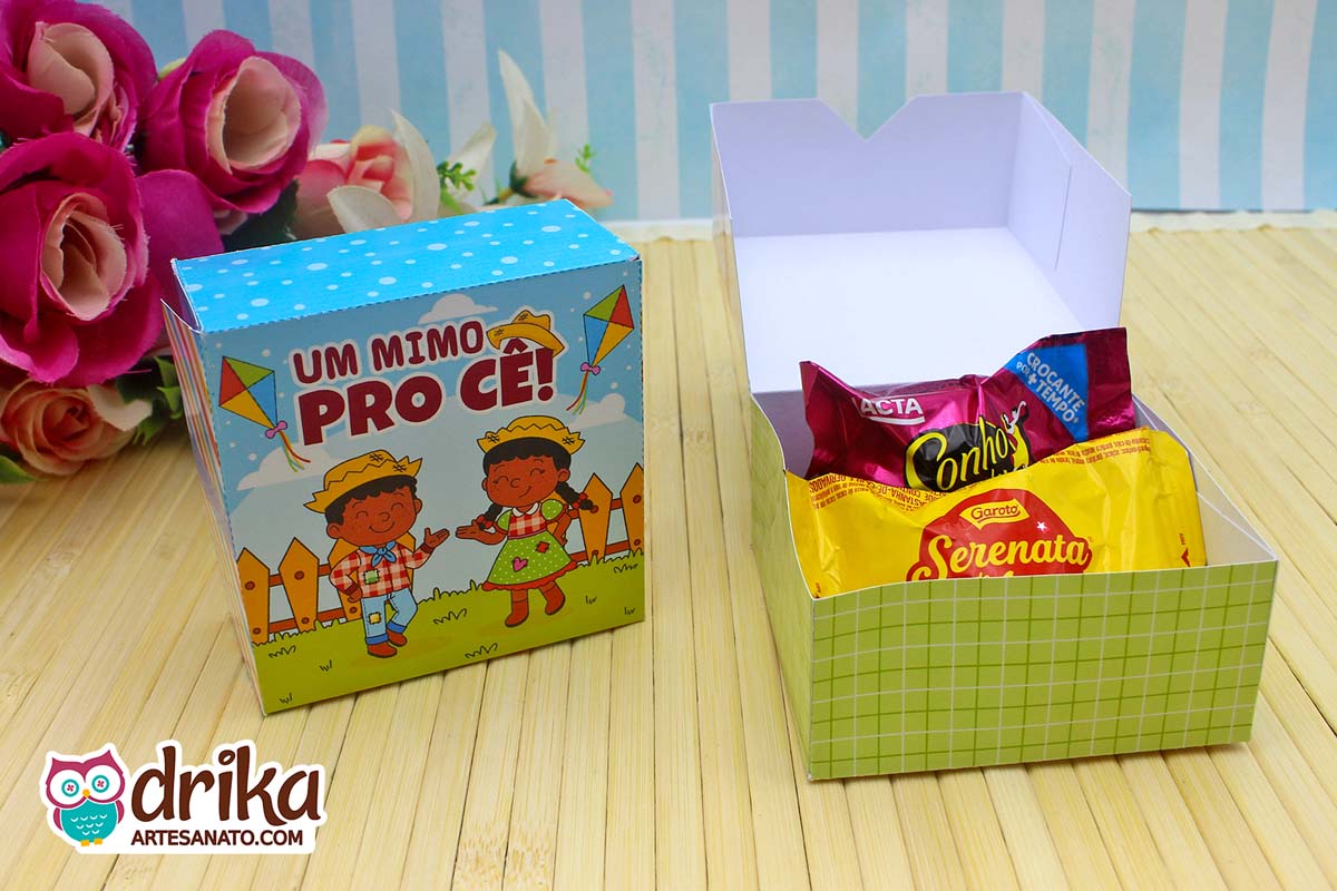 Caixa Versátil Porta Bombom: 5 Modelos