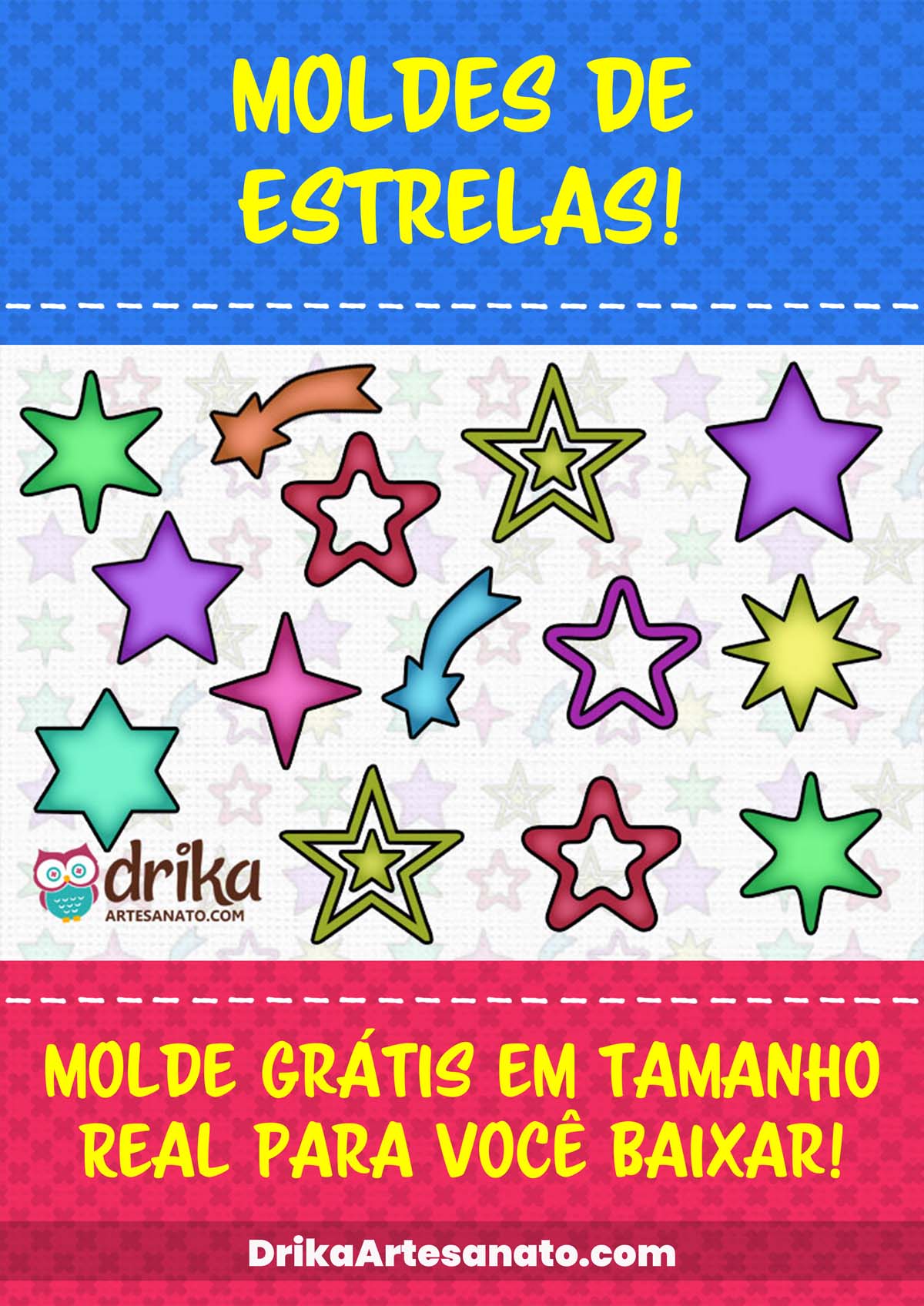 Moldes de Estrelas