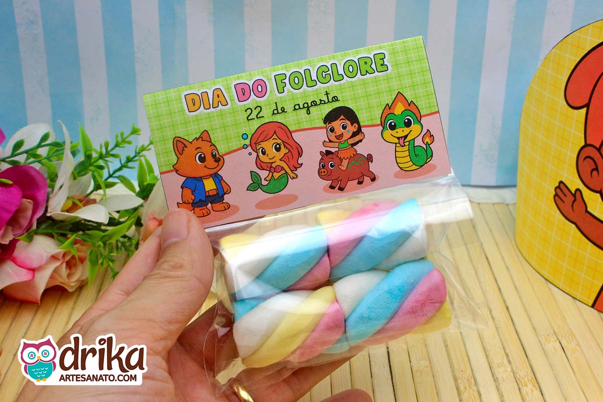 Lapela para Saquinho: 4 modelos