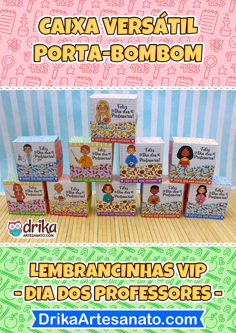 Coleção VIP de Lembrancinhas de Dia dos Professores