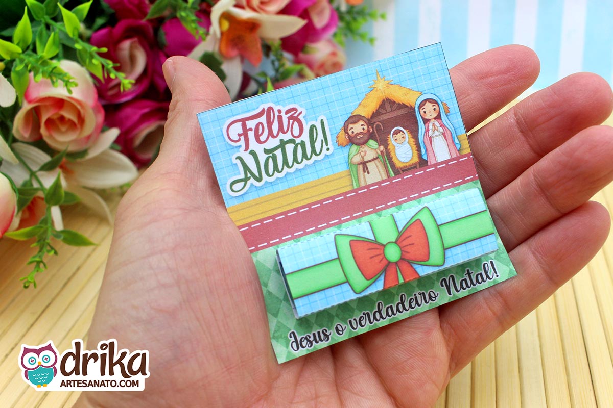 Porta-bis Jesus o Verdadeiro Natal: 3 Modelos