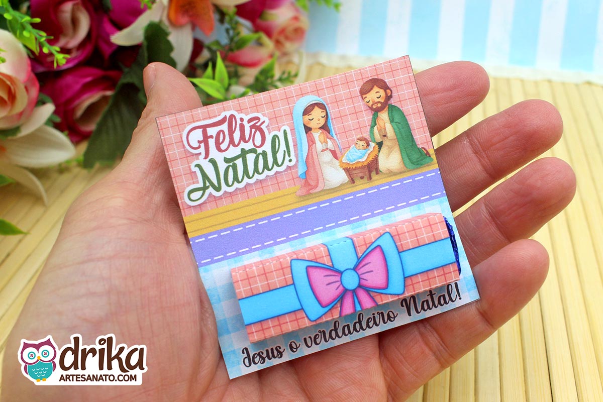 Porta-bis Jesus o Verdadeiro Natal: 3 Modelos