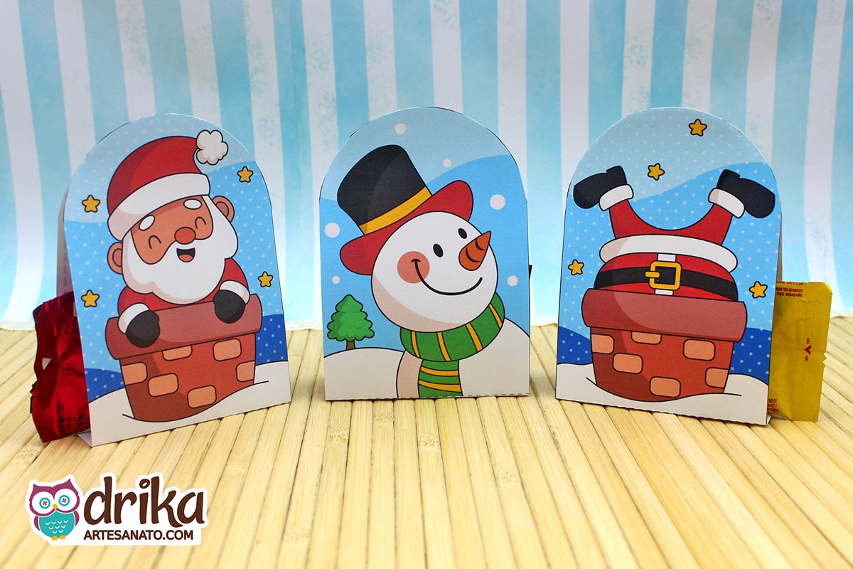 Porta-bombom Cute: 3 Modelos