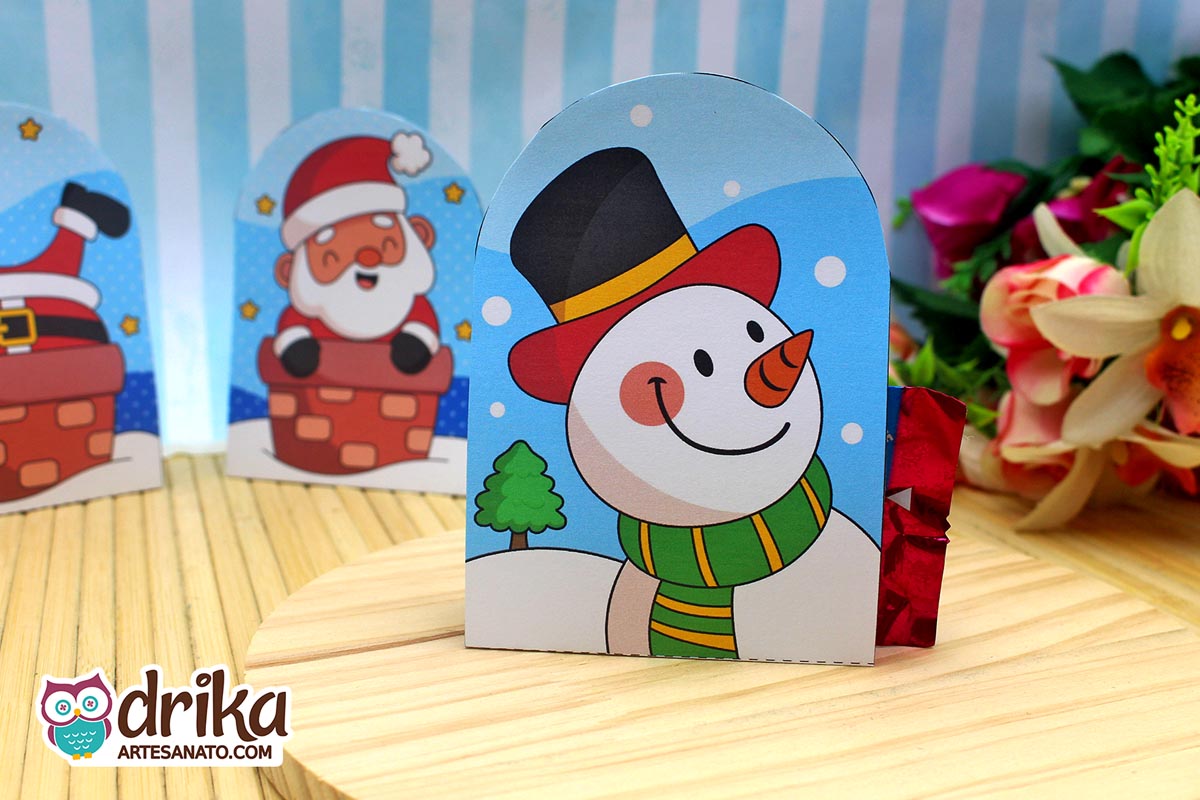 Porta-bombom Cute: 3 Modelos