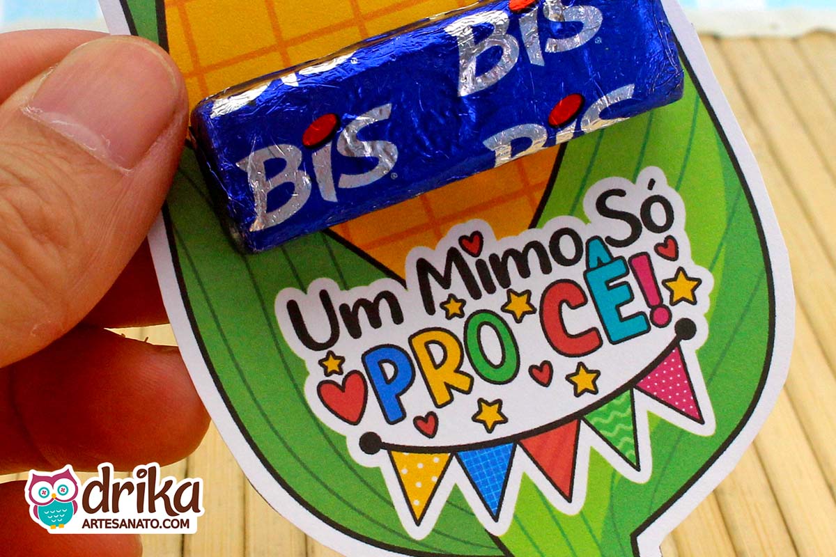 Lembrancinha de Festa Junina: Porta-bis de Milho